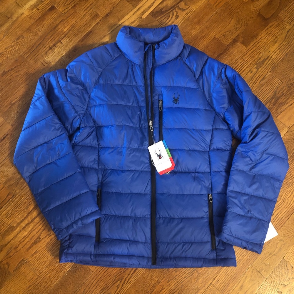 Spyder Men's Blue Packable Jacket